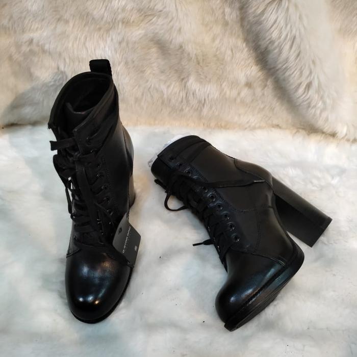 sepatu boots wanita musim dingin,mid boots winter,boots g star origina