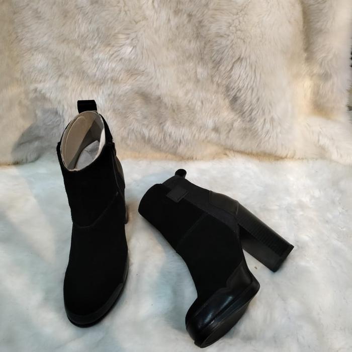 sepatu boots wanita musim dingin,mid boots winter,boots g star raw ori