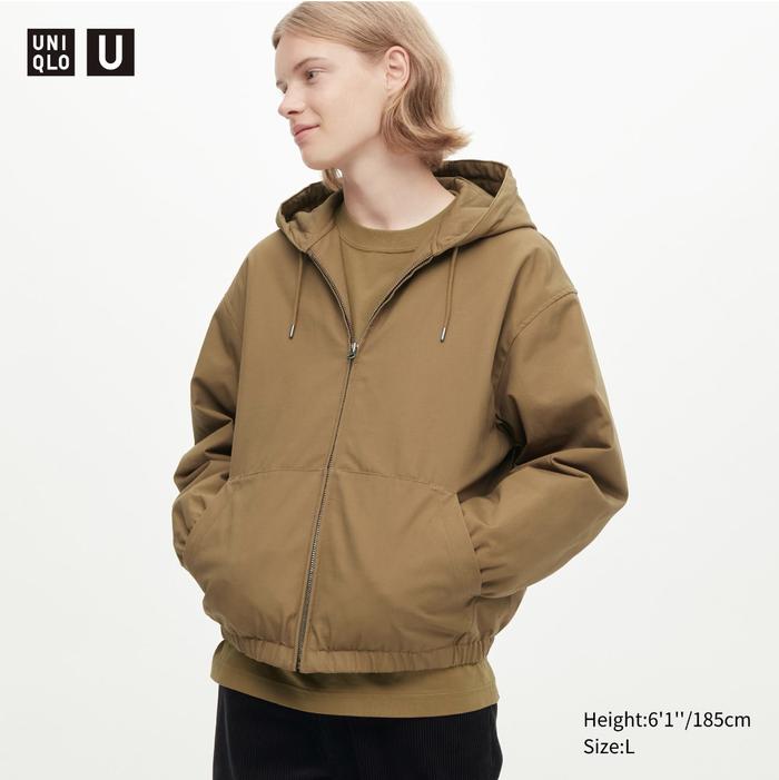 Uniqlo Hooded Zip Up Blouson