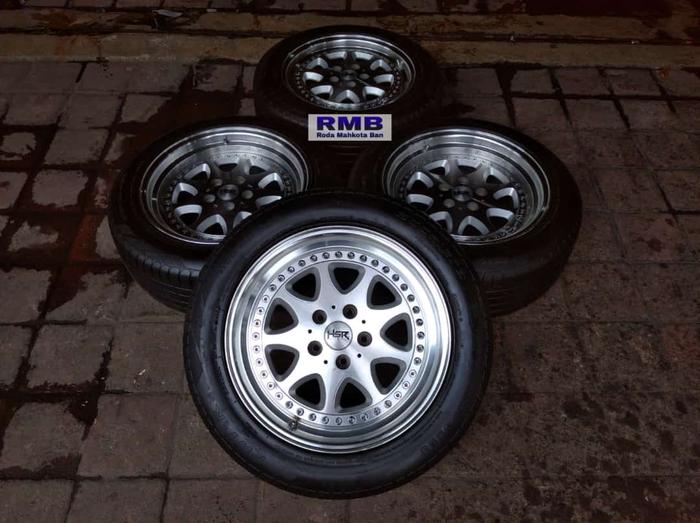 Velg Copotan Mobil Seken Model HSR Bavaria Ring 17 + Ban 225 55 r17