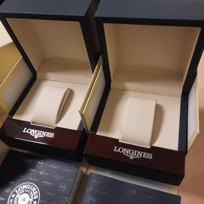 Box Kotak Jam Longines Original Swiss No Omega Mido Rado Titoni Bulova