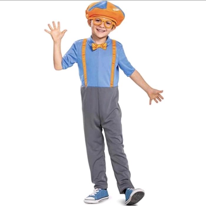 costume blippi character cosplay halloween | kostum anak blippi