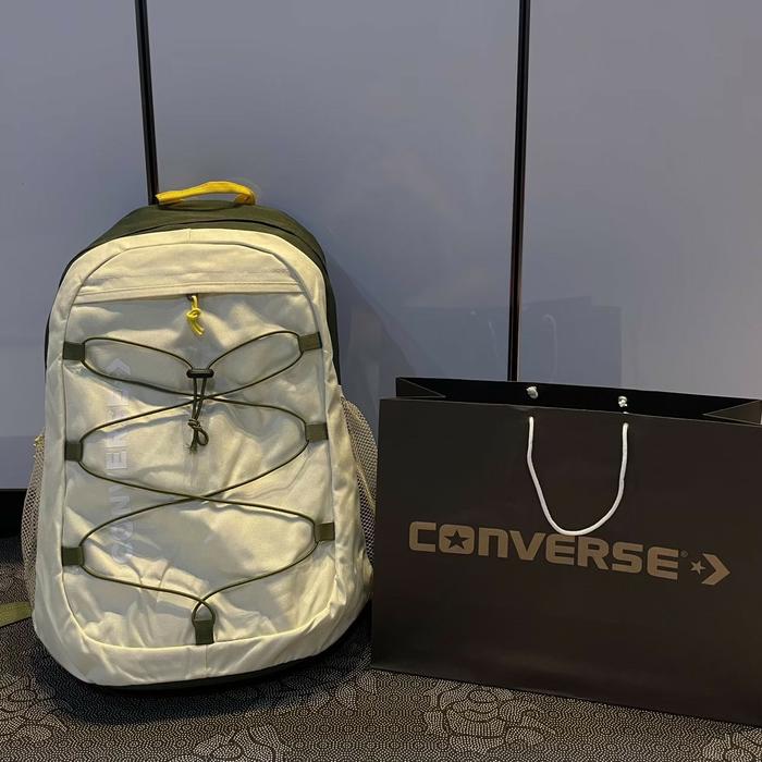 Tas Ransel Converse Green Backpack Original Free Paperbag