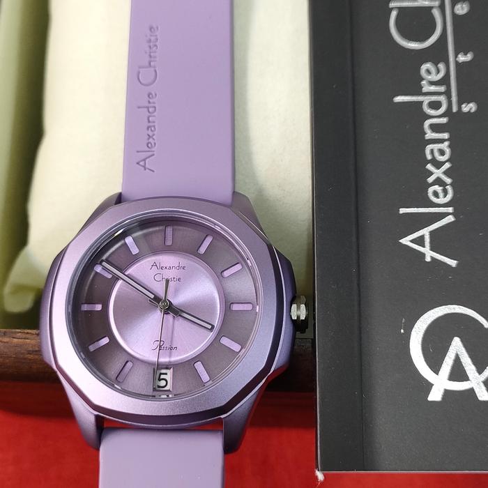 Jam Wanita ORIGINAL Alexandre Christie ACF 2A11 LD All Stainless