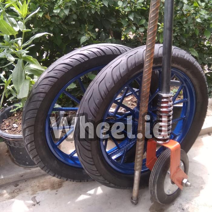 Roda gerobak behel ring 14