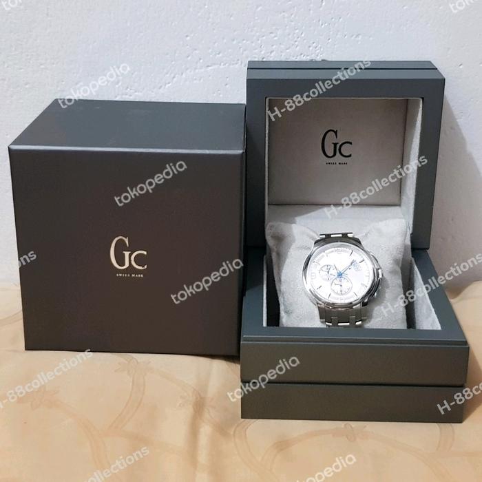 JAM TANGAN GUESS COLLECTION GC X8300IGIS03 SAPHIRE CRYSTAL/SWISS MADE