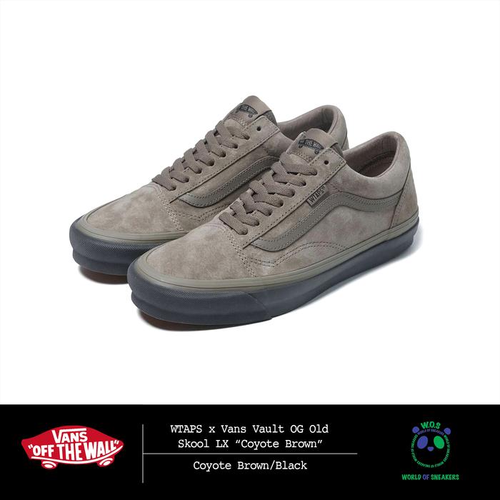 WTAPS x Vans Vault OG Old Skool LX “Coyote Brown”