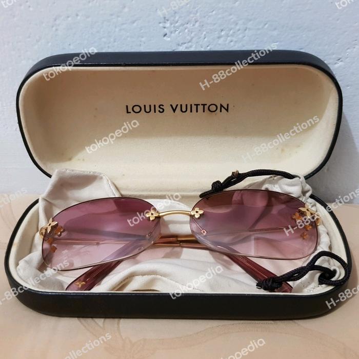 KACAMATA LV/LOUIS VUITTON SUNGLASSES Z0089U BROWN GOLD/ORIGINAL/ASLI