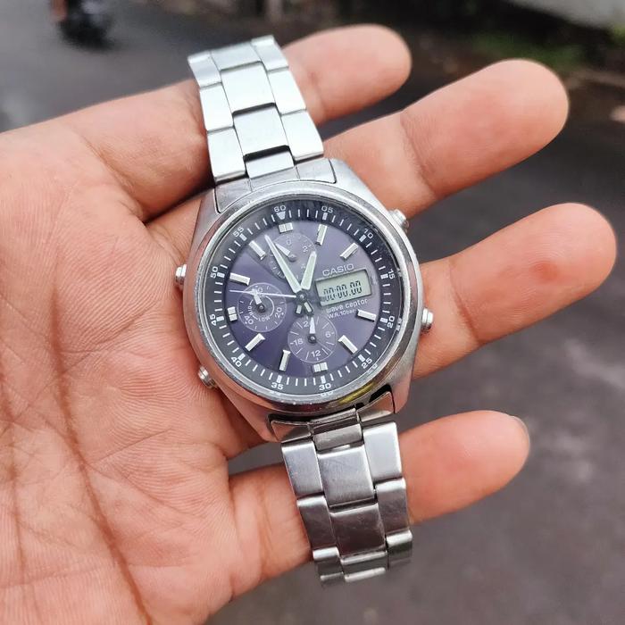 JAM TANGAN ORIGINAL CASIO WAVECEPTOR WVQ-500DJ SOLAR