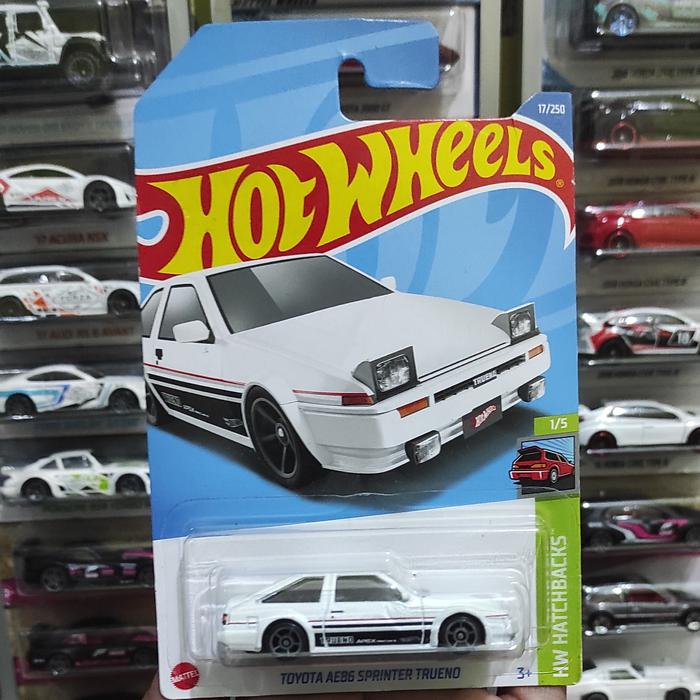 HOT WHEELS Toyota AE86 Sprinter Trueno Putih