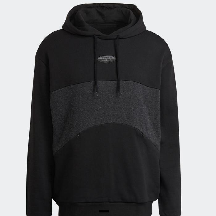 Jaket Adidas Hoodie R.Y.V Basic Black Original