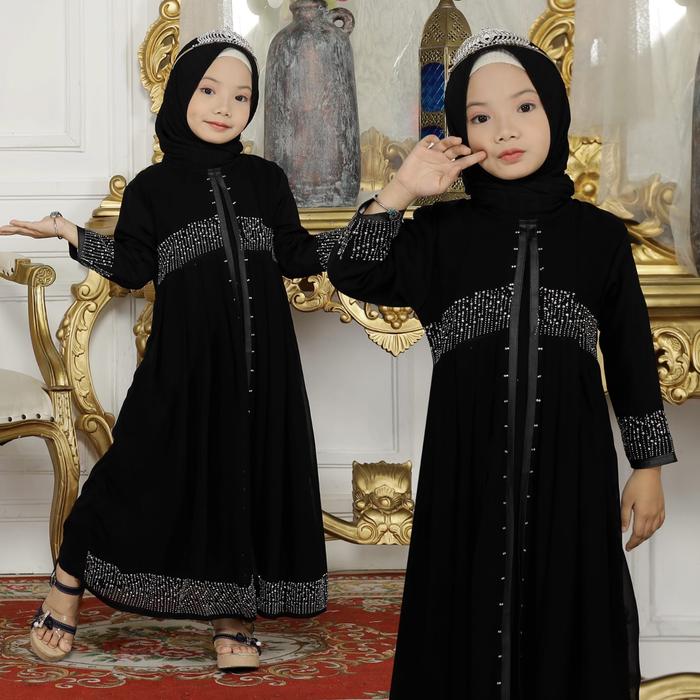 ABAYA DUBAI 475 SWAROSKY ANAK
