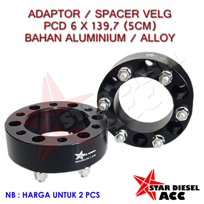 SPACER VELG PCD 6 X 139.7 5CM ADAPTOR VELG ISUZU PANTHER