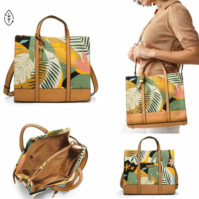 tasFOSSIL carmen shopper bag floral