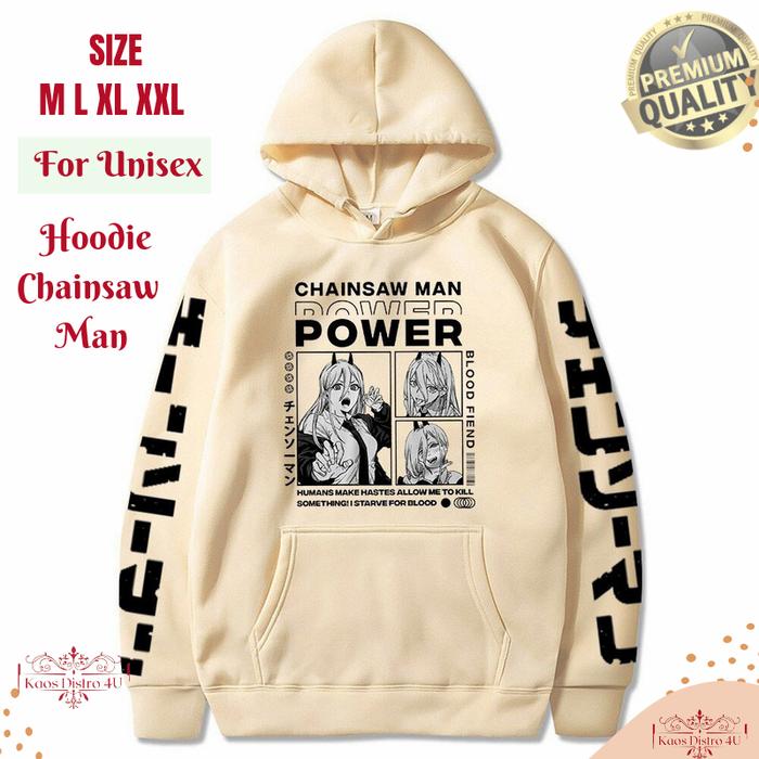 Hoodie ChainsawMan Isekai Anime Authentic Hoodie Makima Chainsaw Man