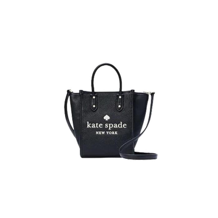 Tas Wanita Branded KS Ella Mini Leather Tote Bag - Black