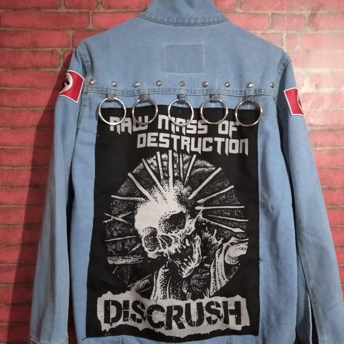 Jaket Levis Punk Custom