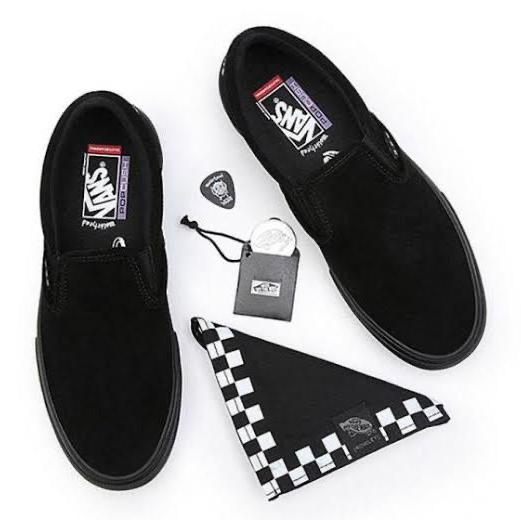 Vans Skate Pro Slip On x Motorhead Blackout