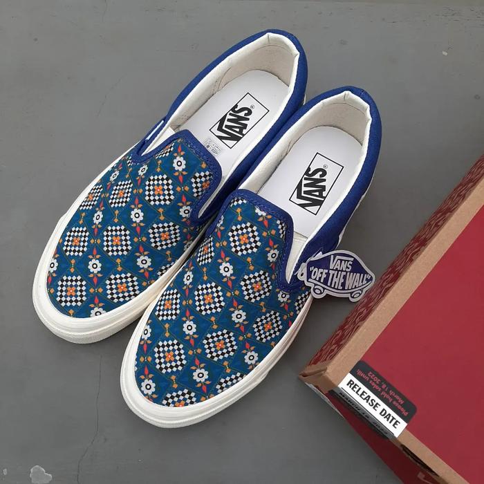 Vans Slip On 98 dx Anaheim Factory Tile Checkerboard Pt. Navya