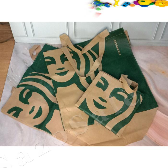 totebag Starbucks, kantong Starbucks