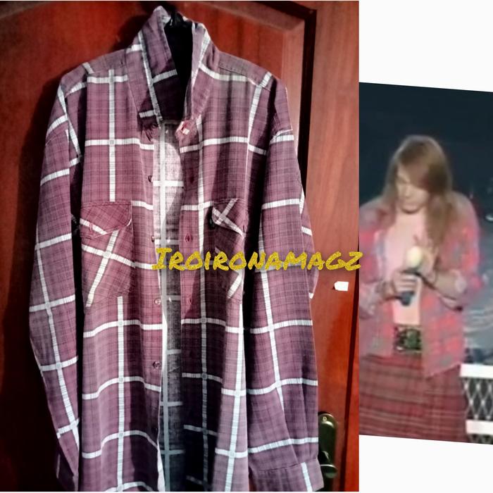 KEMEJA MODEL AXL ROSE NYANYI SWEET CHILD GUNS ROSES 92