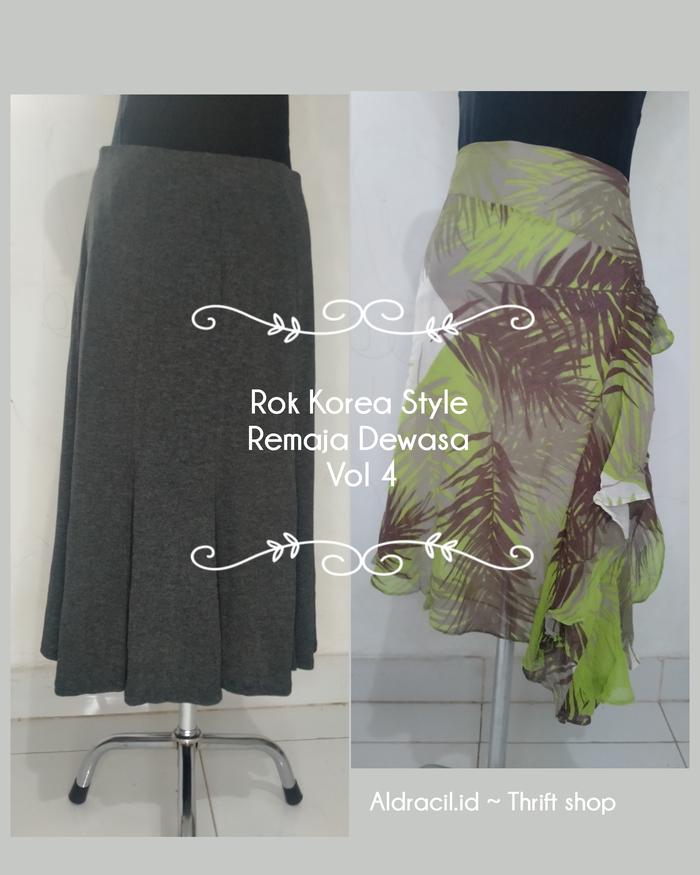 Aldracil Rok Korea Style Remaja Dewasa Vol 4 Skirt Second Thrift