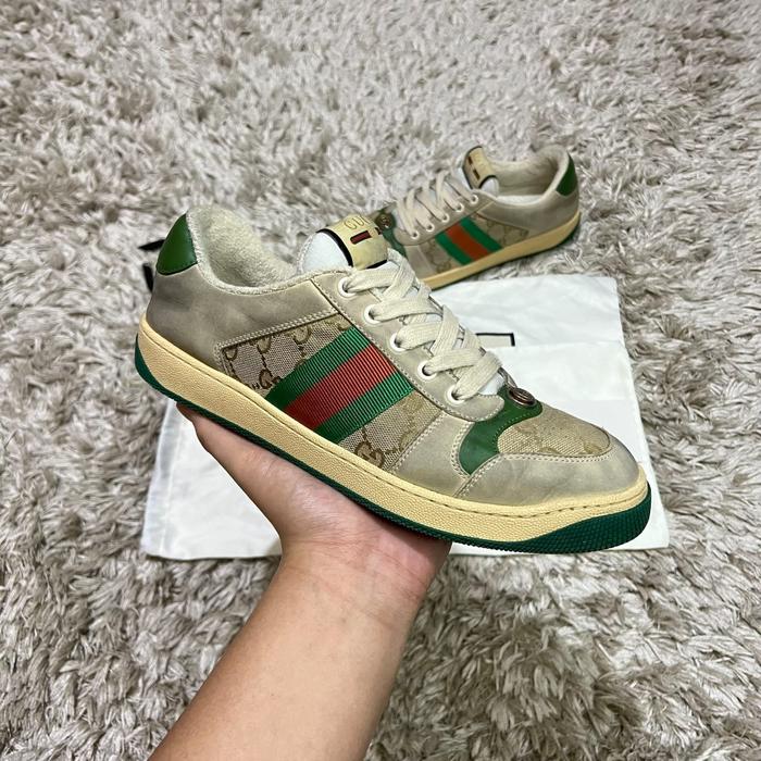 GUCCI GG RHYTON MULTICOLOR SNEAKERS G9.5 Fit Eur 44 AUTHENTIC ORIGINAL