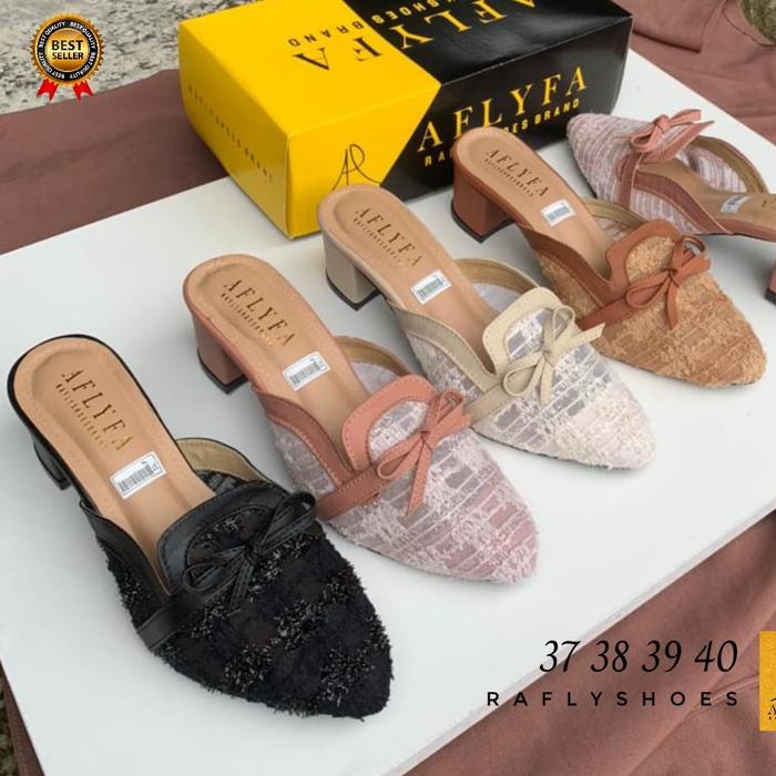 Sandal High Heels wanita Heels Aflyfa AF10 Import Bruklat ORIGINAL