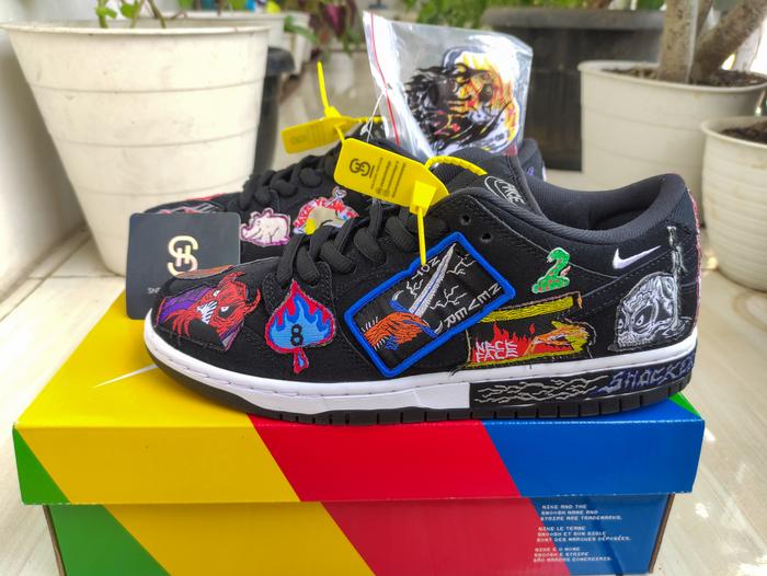 Nike SB Dunk Low Pro QS Neckface DQ4488-001 | 100% Original