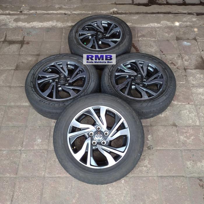 VELG MOBIL OEM BEKAS INOVA RING 16 + BAN GRENMAX LUXIO APV