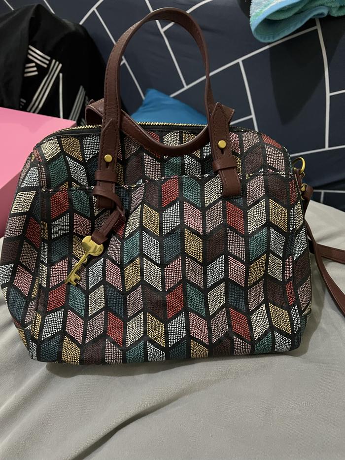 Fossil Rachel , printed PVC tote bag
