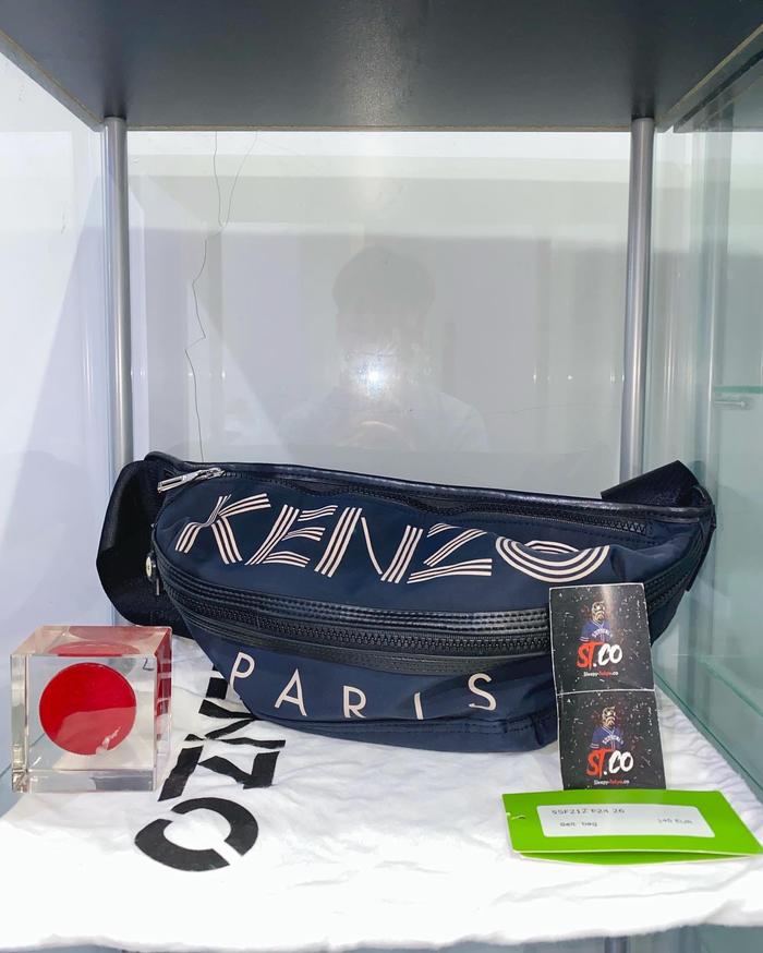 Kenzo Paris Navy Waistbag