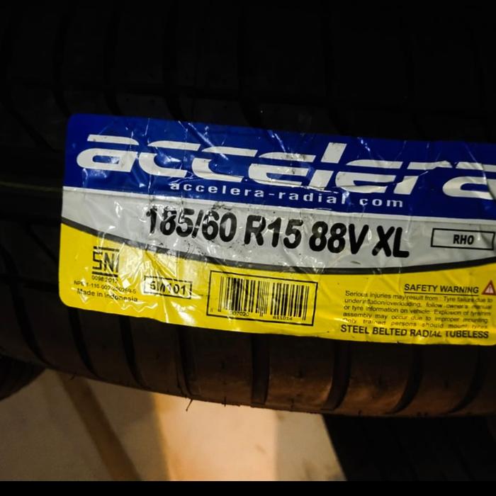 ACCELERA 185/60 R15 185/60R15 185/60/15 R15 R 15 i(RHO)