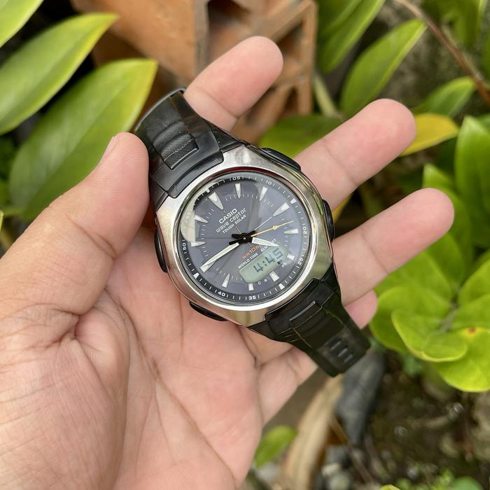 Jam Tangan Pria Casio Wave Ceptor Tough Solar WVA 430J Original