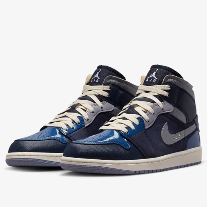 AIR JORDAN 1 MID SE CRAFT OBSIDIAN FRENCH BLUE DR8868-400