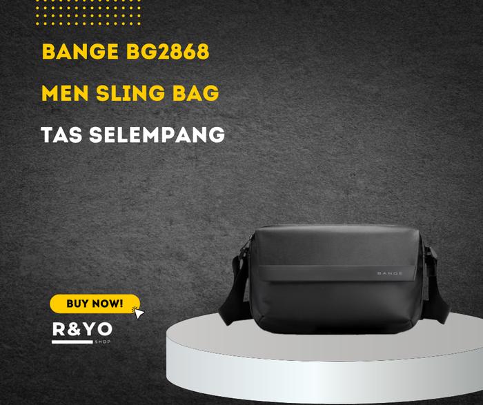 BANGE BG2868 Shoulder Sling Bag Student Satchel - Tas Selempang Pria
