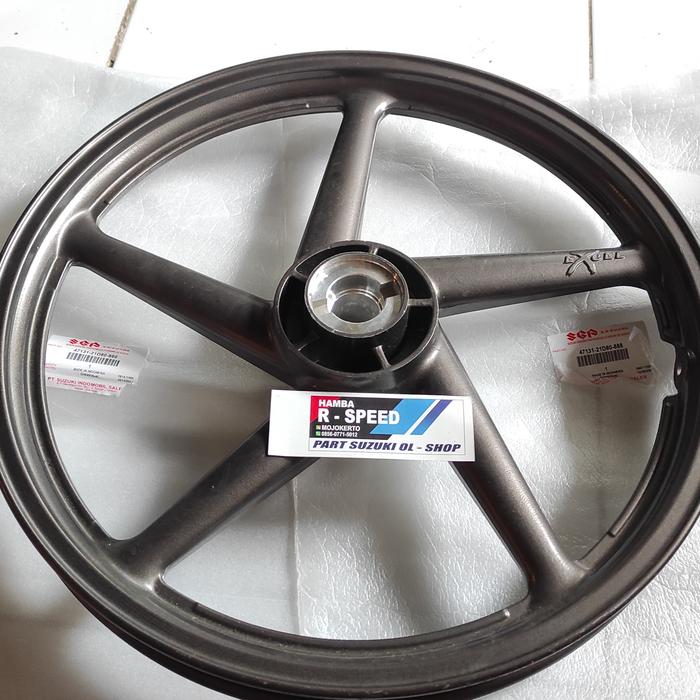 Velg Depan suzuki smash shogun satria lumba hiu tk cool excel ori sgp