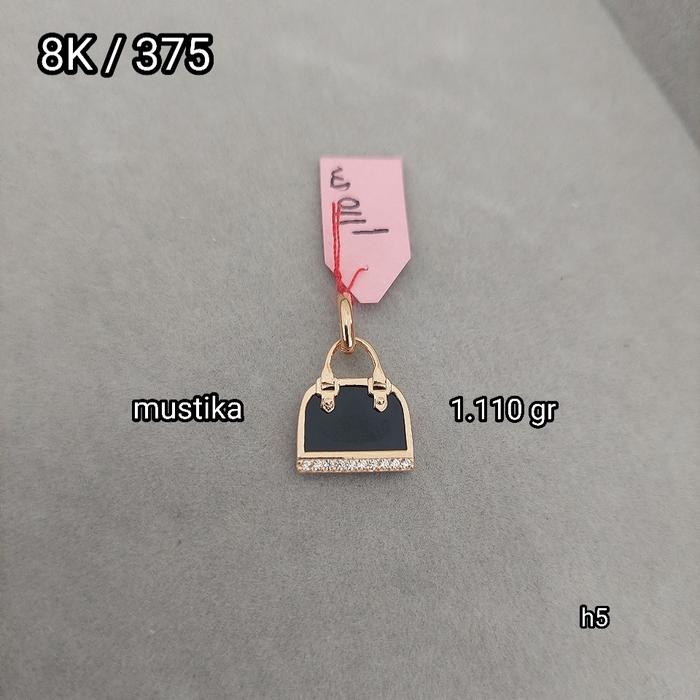 Liontin model tas hitam (24) 8K / 375