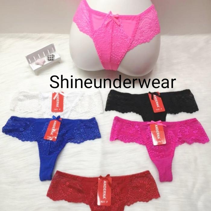 Celana dalam brukat jumbo cd gstring renda lace sexy cd wanita brukat