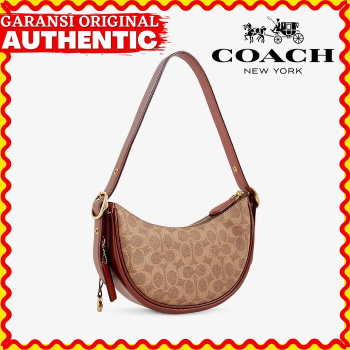 Tas Coach Luna Hobo Bag Wanita Original Branded