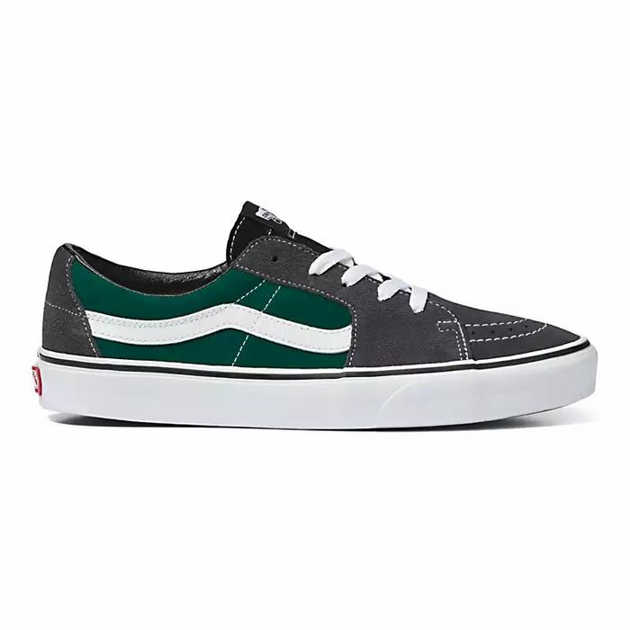 VANS SK8 LOW JUNGLEBGREEN CHARCOAL ORIGINAL RESMI