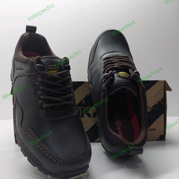 PAKALOLO BOOTS - Sepatu Kulit N6881 (COKLAT, HITAM, TAN)