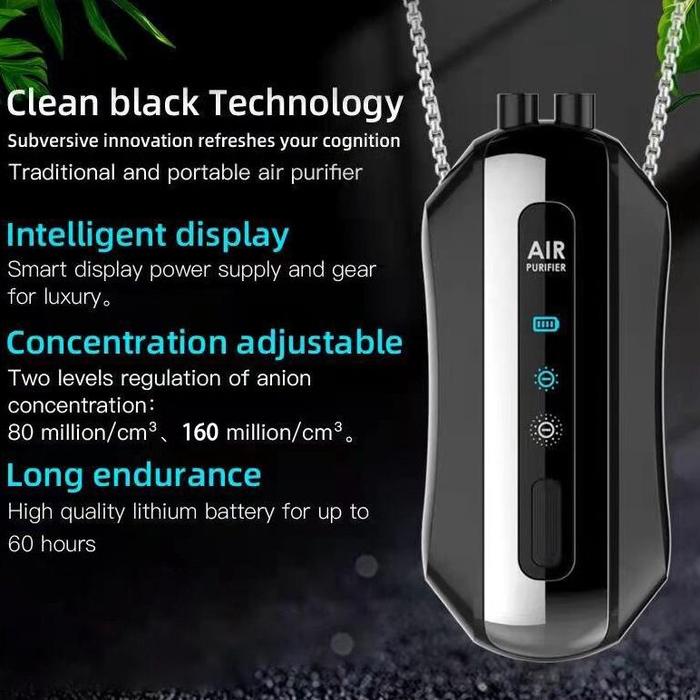 kalung air purifier SCOM Portable Air Purifier/ Necklace Kalung Air