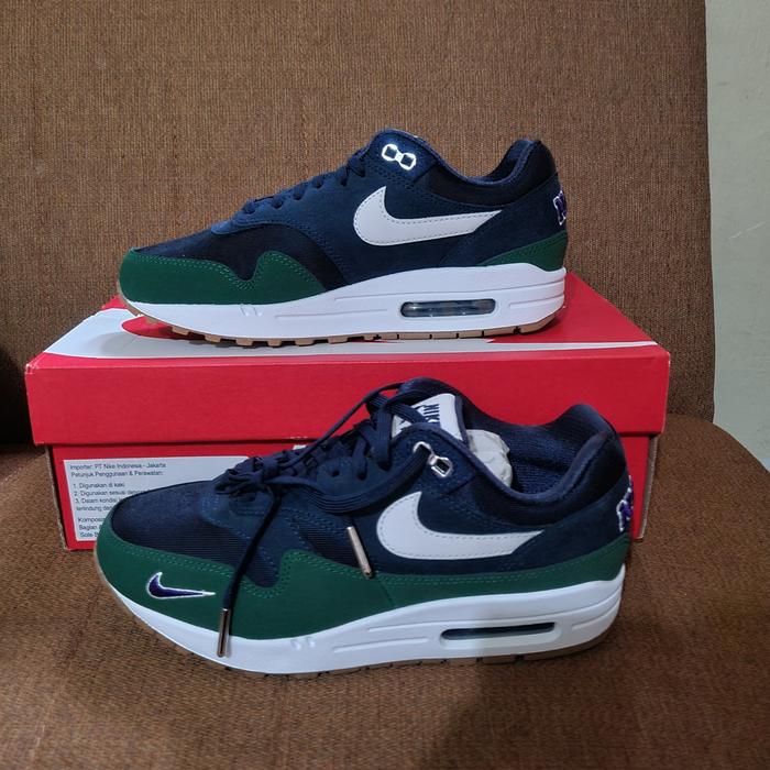 Nike Womens Air Max 1 '87 QS "Obsidian/Midnight Navy" Original BNIB