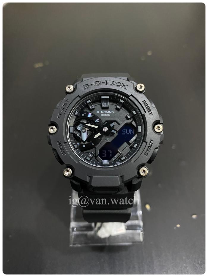 Casio Gshock GA 2200BB-1A Carbon Core Guard ORIGINAL