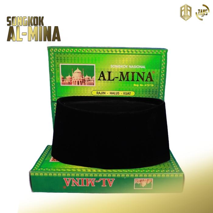 peci / Kopeah hitam Al-mina