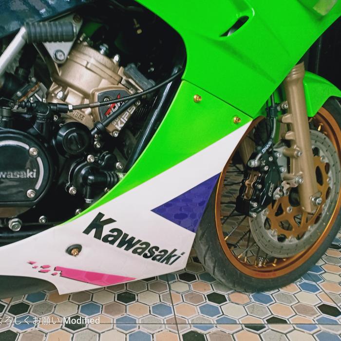 Cakram Depan Ninja R 320 Floating PNP Velg Ori R V Rossi TZM & Yasaki