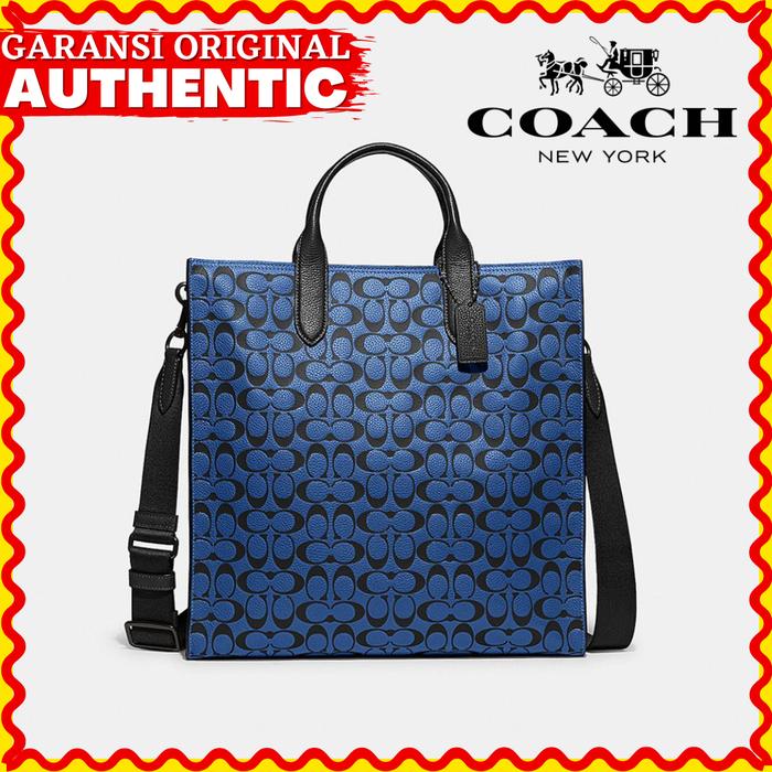 Tas Coach Gotham Tall Tote 24 InSignature Pria Wanita Original Branded