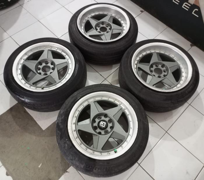 Velg Mobil Bekas RC Ring 15 Pcd 4x100/4x114,3 (Ban Bonus)