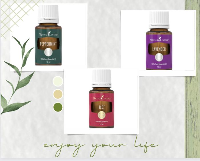 YLEO Peppermint 5ml, R.C 5ml, Lavender 5ml